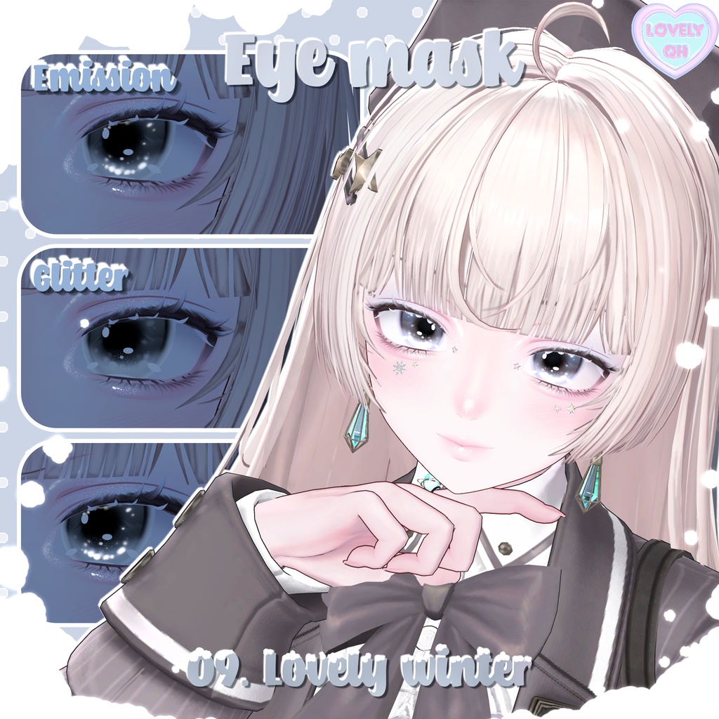 20% SALE~ 【Lumina , ルミナ】 ʚ Lovely winter ɞ Make up + eyes + tongue + body (tone)