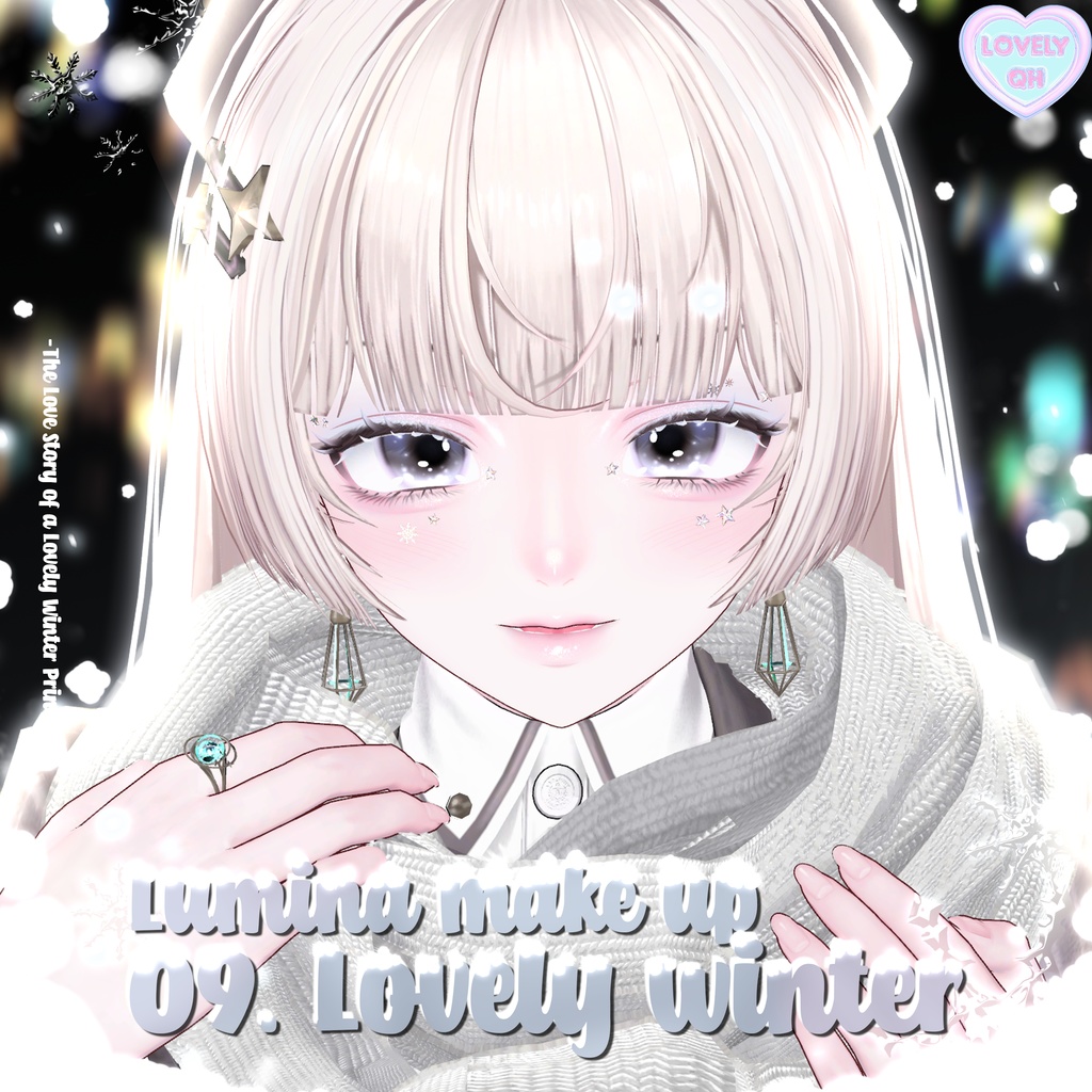 20% SALE~ 【Lumina , ルミナ】 ʚ Lovely winter ɞ Make up + eyes + tongue + body (tone)