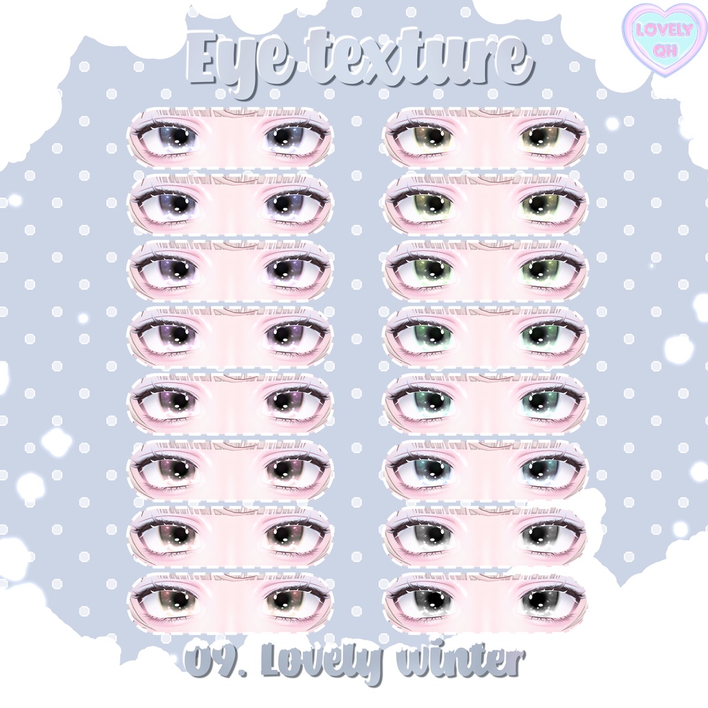 20% SALE~ 【Lumina , ルミナ】 ʚ Lovely winter ɞ Make up + eyes + tongue + body (tone)