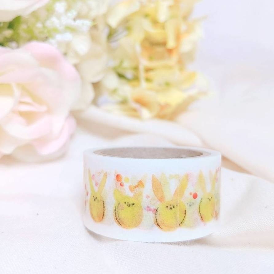 ぴよぴようさぎくんマスキングテープ