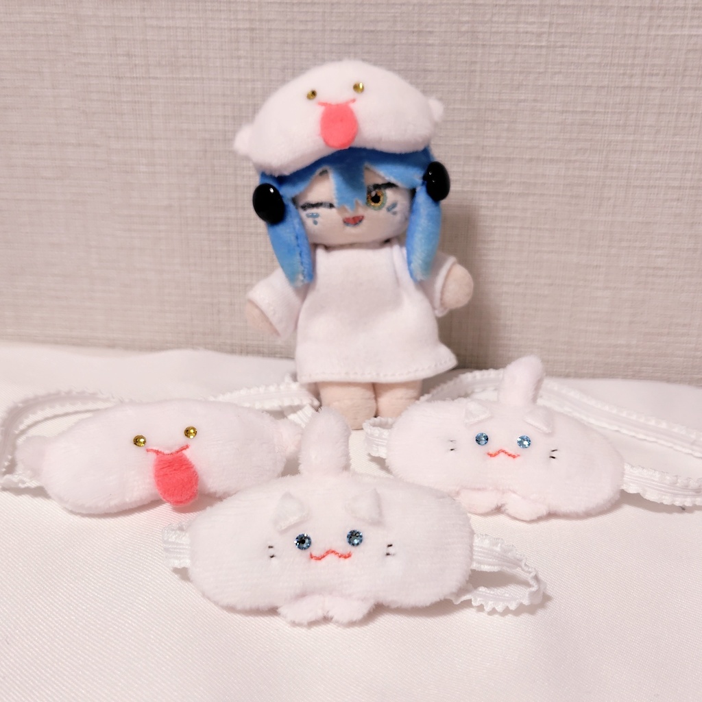 アイマスク(オバケ/ネコ)