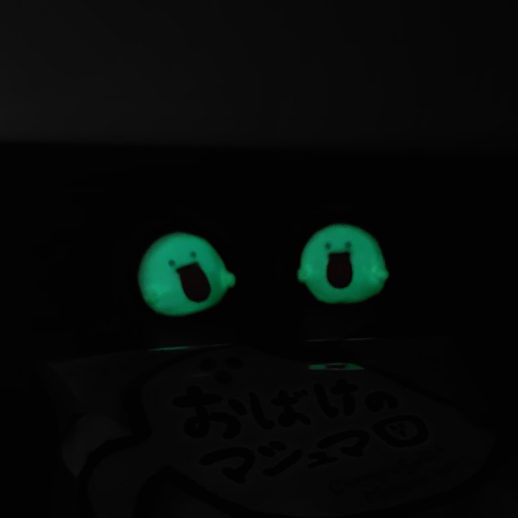 蓄光!光るぺろまろ!