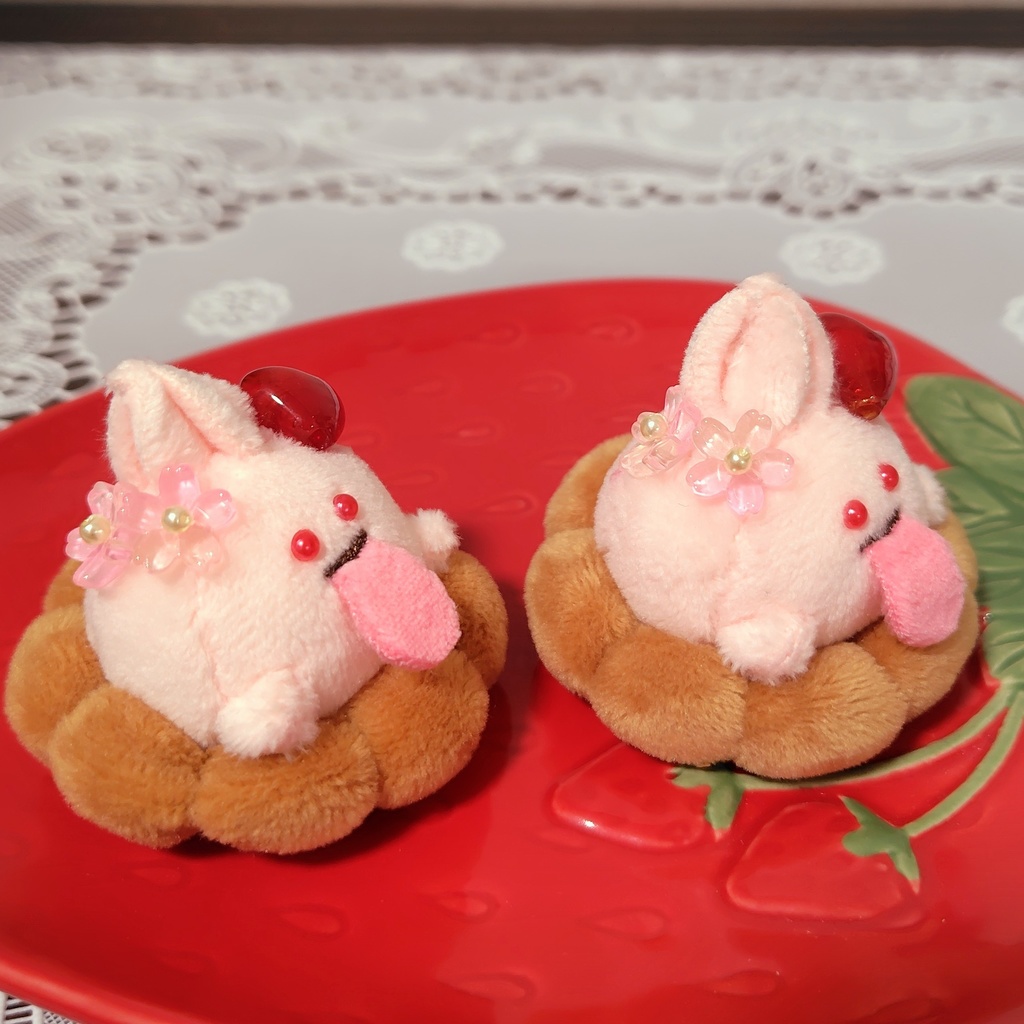 ぺろまろ!春限定🌸さくらタルトの姿
