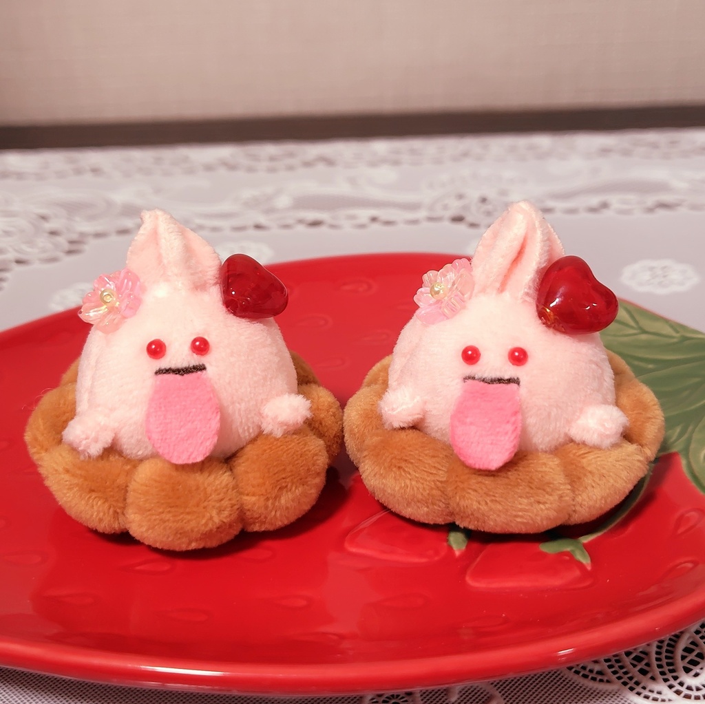 ぺろまろ！春限定🌸さくらタルトの姿