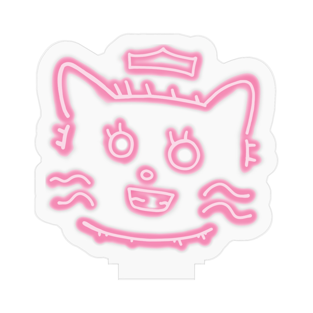 ネオンネコ:ピンク