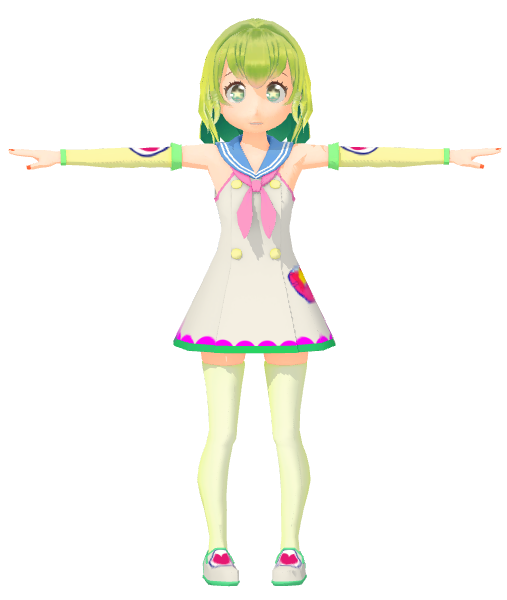 【セシル変身】惑星サマーン風セーラー【テクスチャ＆VRM】