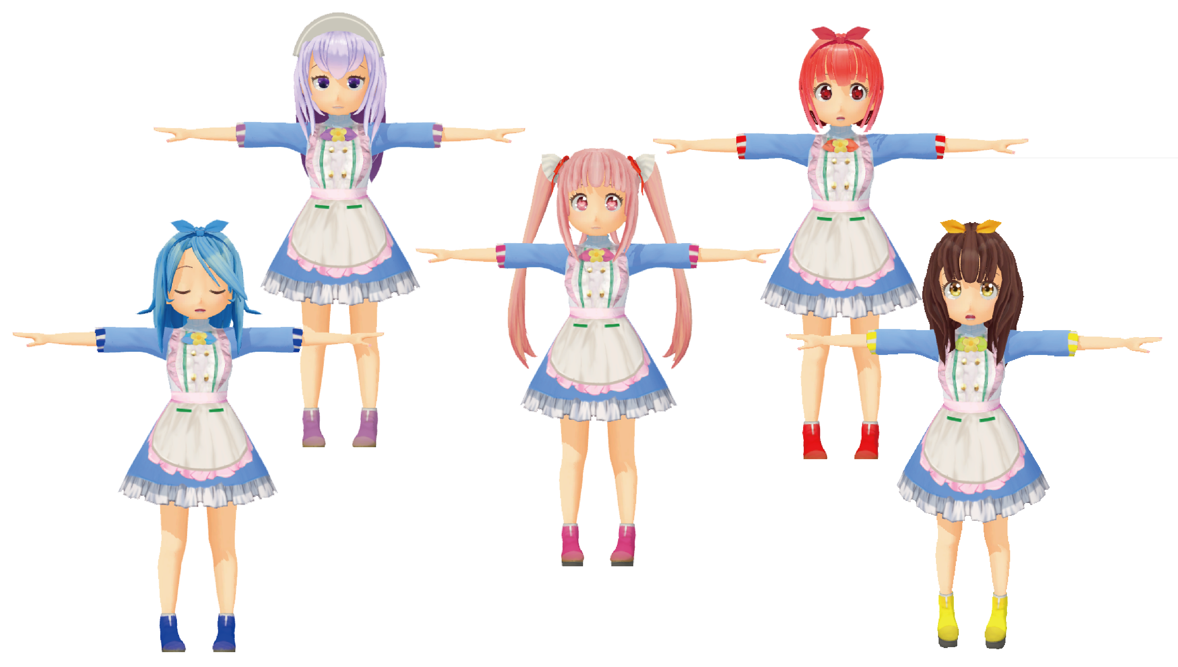 【セシル変身】いちご坂洋菓子店制服【テクスチャ＆VRM】