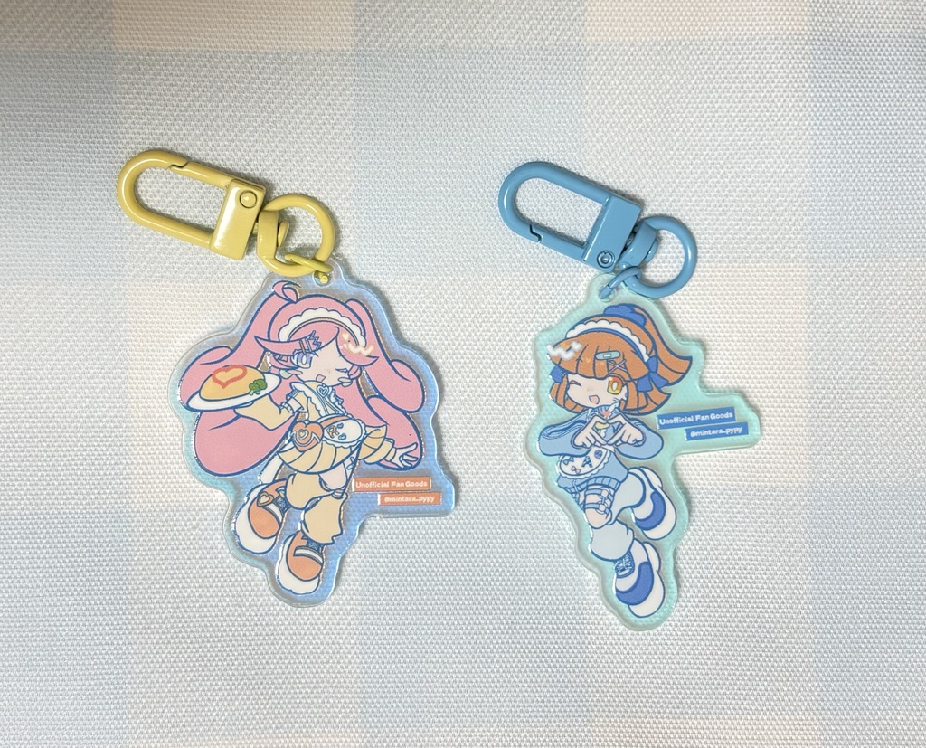 ※訳アリ品※【ラフィーナ】ジャージメイドオーロラアクキー【非公式】