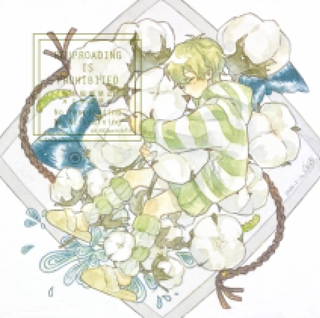 額装原画『やすらぎ』