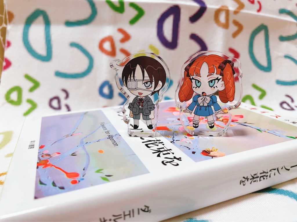 アルジャーノン・ミネルヴァ アクリルブロック