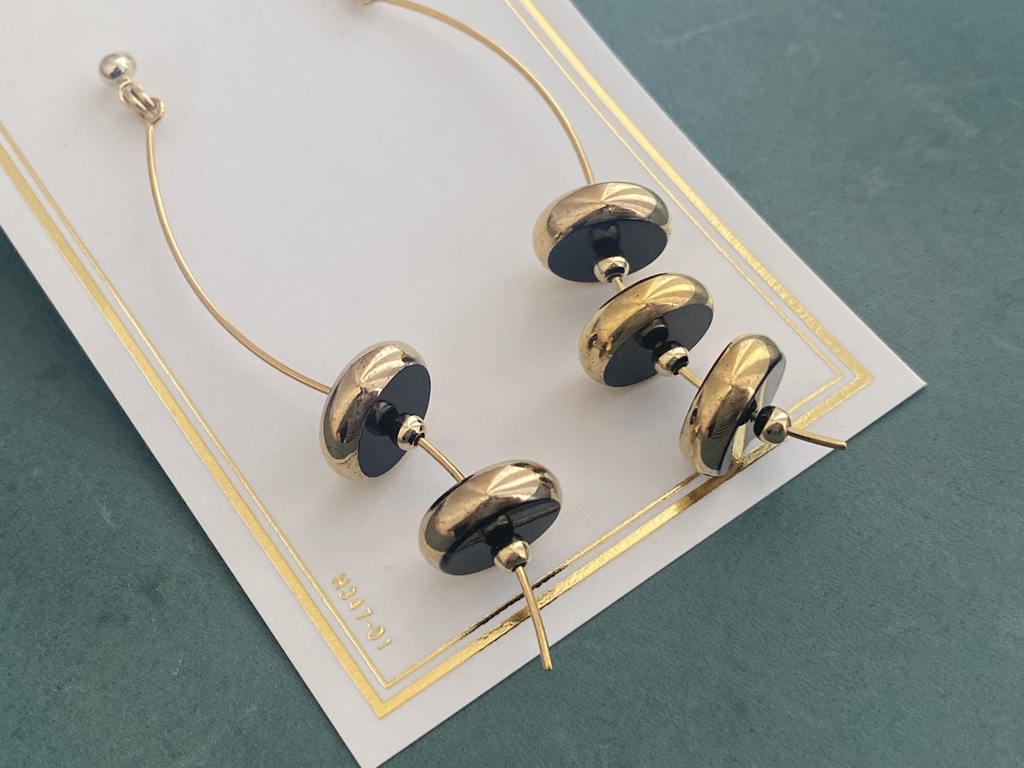 床の記憶「合唱」ピアス(イヤリング変更可)