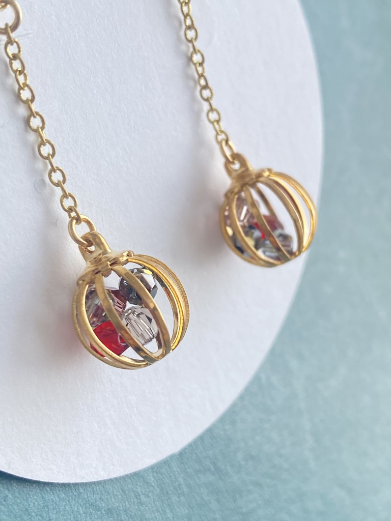 大般若長光モチーフ イヤーアクセサリー①