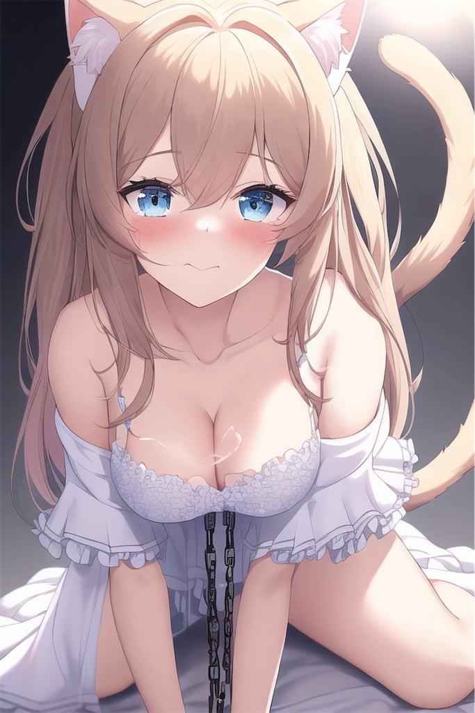 AI作品 奴隷ねこ少女 上巻(個別ダウンロード)