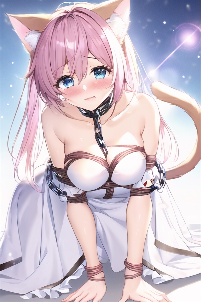 AI作品 奴隷ねこ少女 下巻(個別ダウンロード)