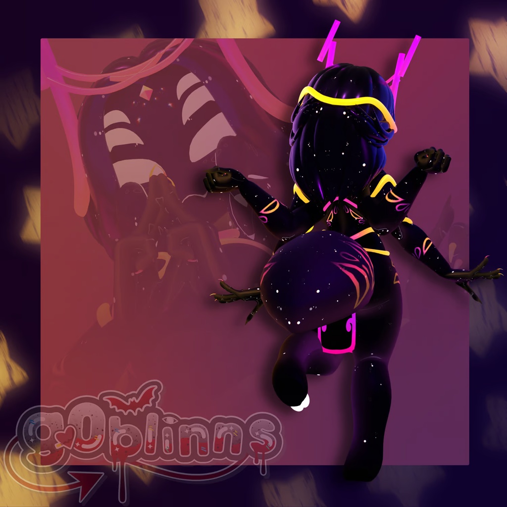 ♡ a c r i d ♡ (SFW SCRATCH MODEL / PC/QUEST)