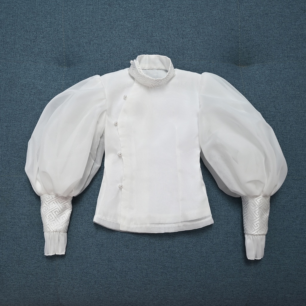 ドール服 ふわ袖 ブラウス 75cm　75cmボディ