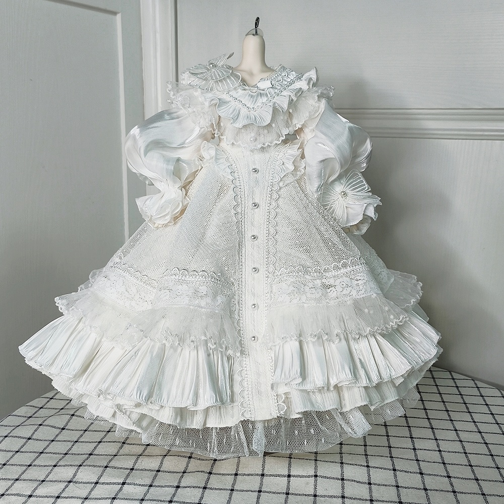 1/4ドール服 欧風ドレスセット クラシック 2点セット