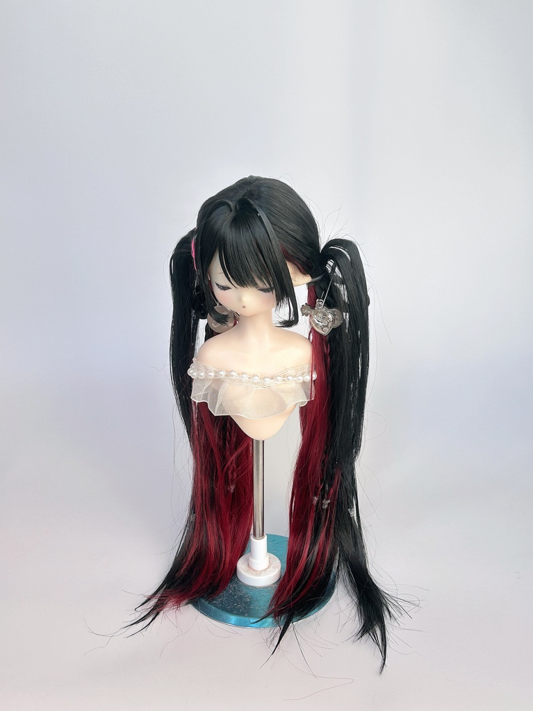 【1/4,1/6,1/3】 ドールウィッグ 双ツインテール