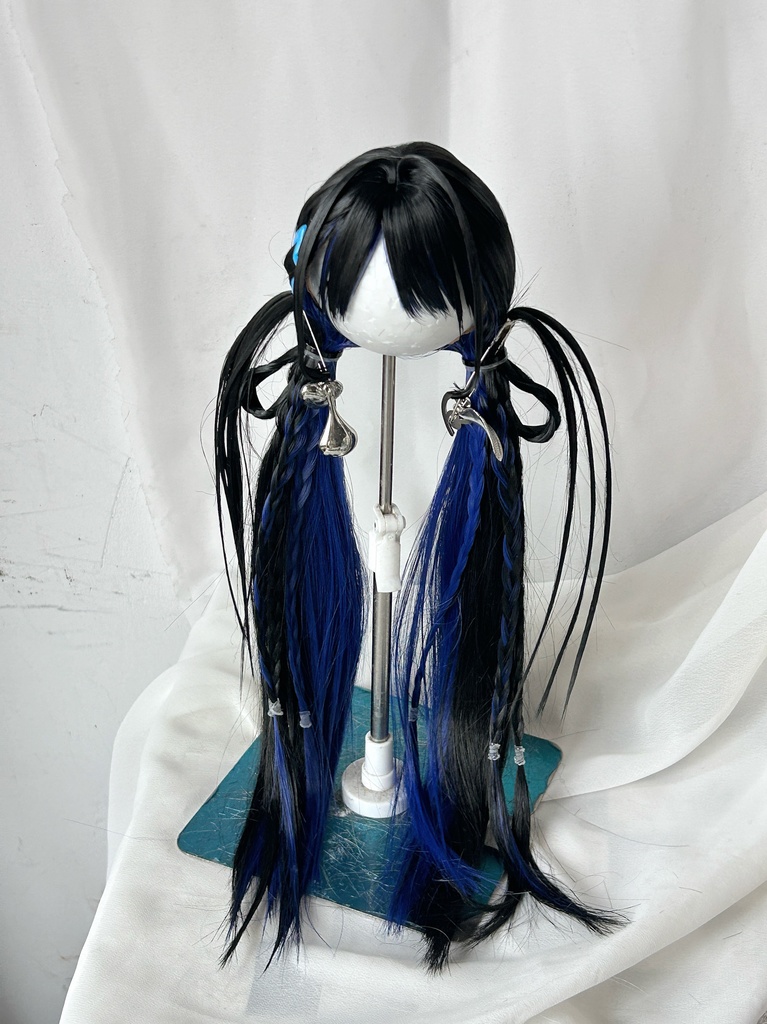 【1/4,1/6,1/3】 ドールウィッグ 双ツインテール