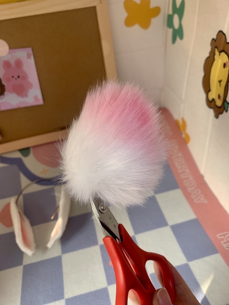 【1/3】 ヘッドドレス うさぎ耳カチューシャ アニマル耳 ドール用カチューシャ