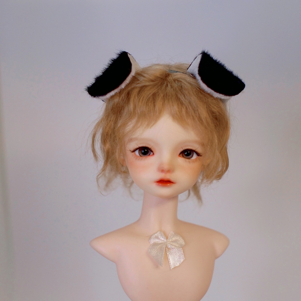 【1/4】　カチューシャ　犬耳　伏せ耳　ぱた耳　MSD　SD　MDD