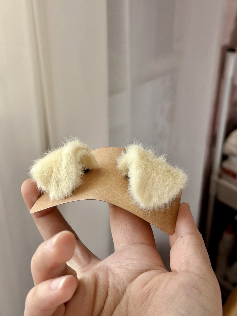 【1/4,1/6,1/3】 ヘッドドレス ドール用カチューシャ 犬耳カチューシャ アニマル耳