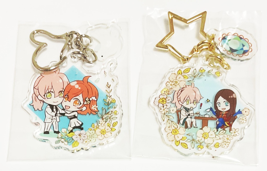 ロマぐだ＆顕学アクキー＋シールセット