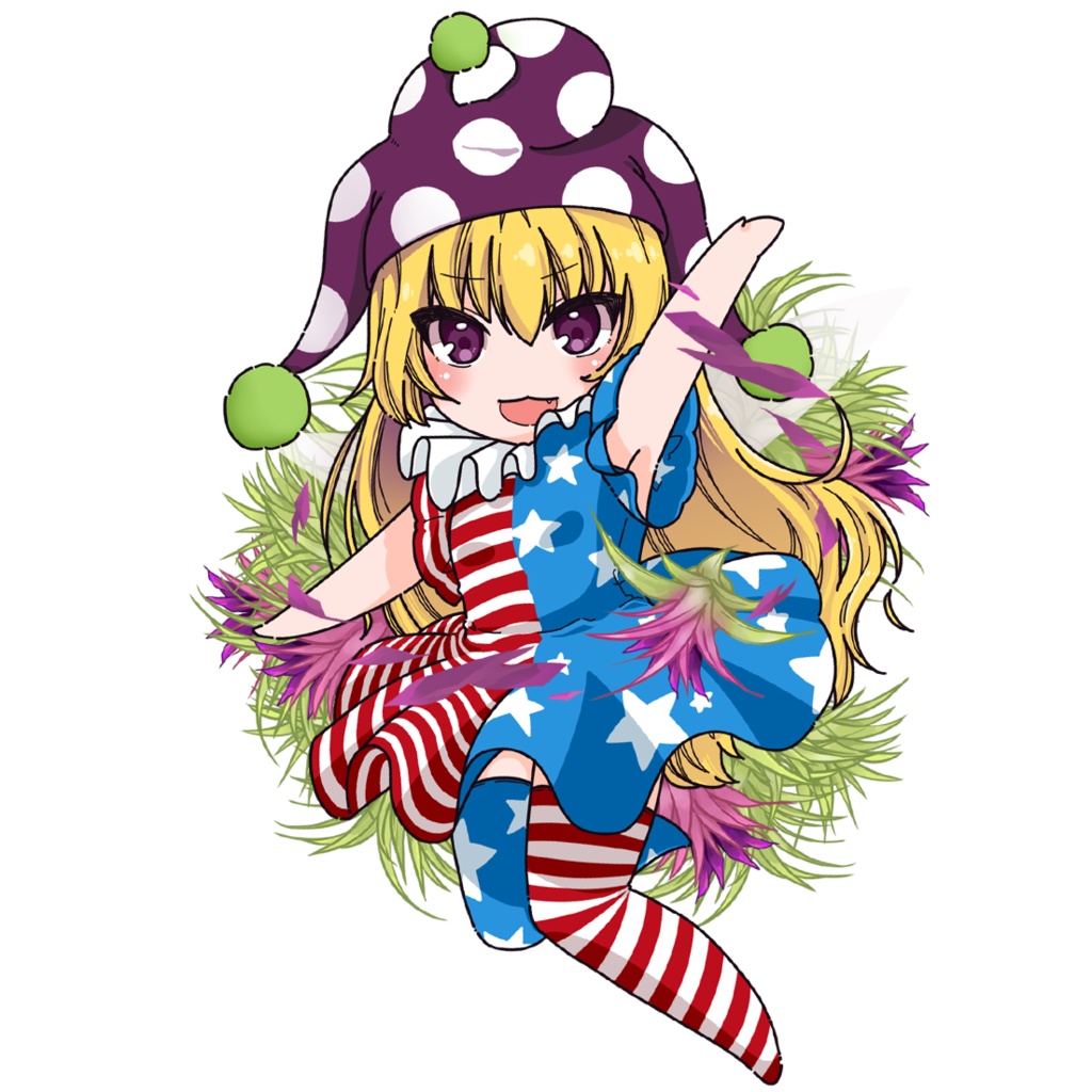 東方妖精×植物アクリルキーホルダー