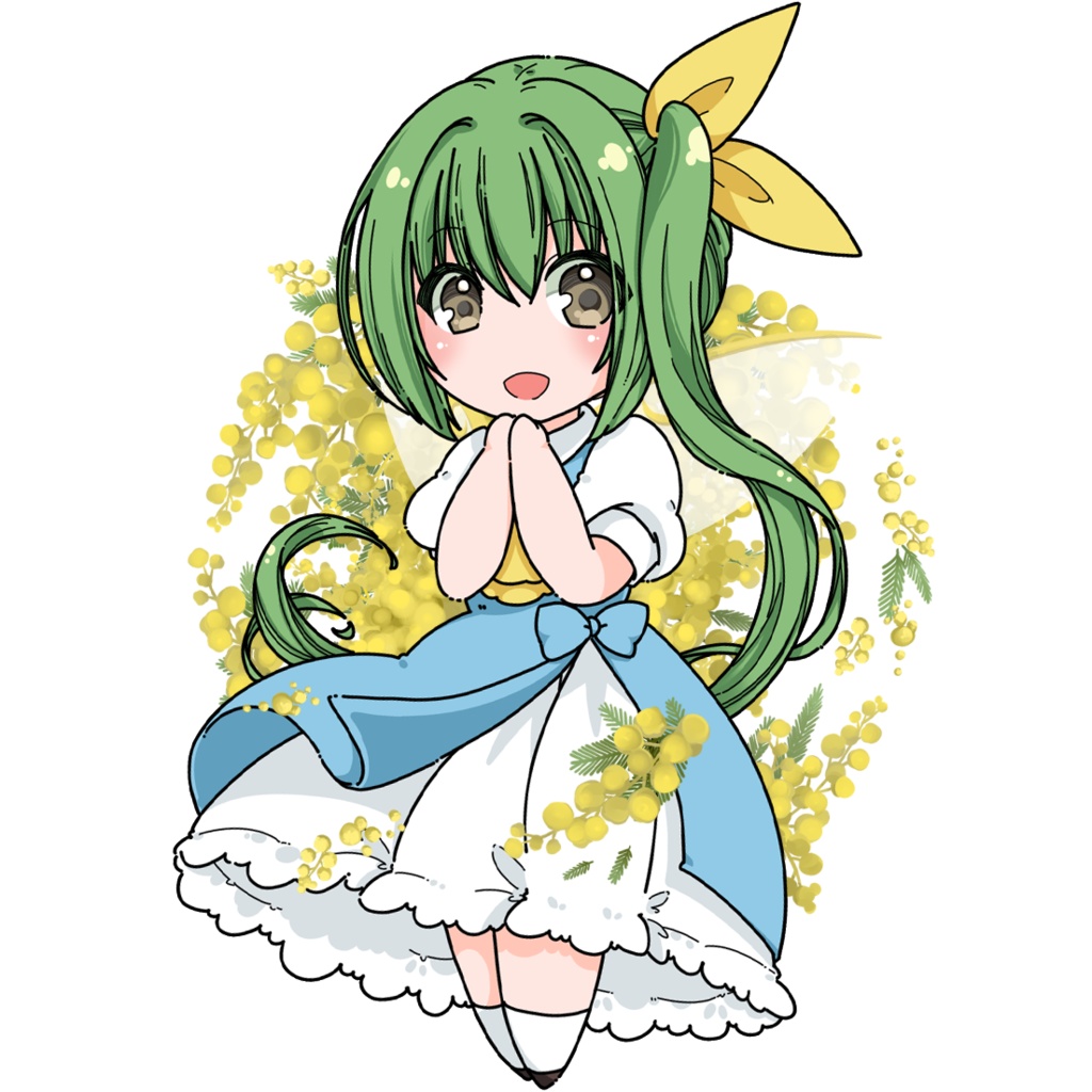 東方妖精×植物アクリルキーホルダー