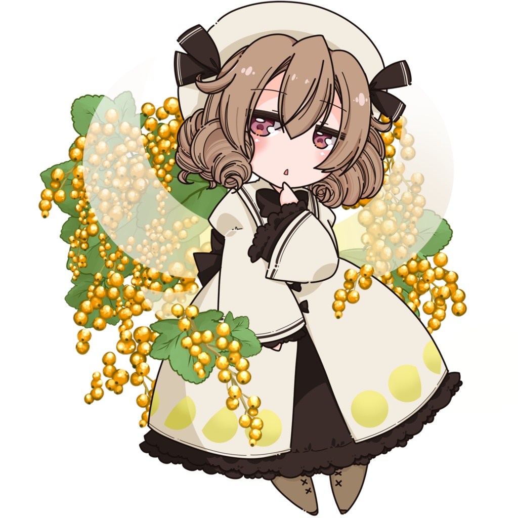 東方妖精×植物アクリルキーホルダー