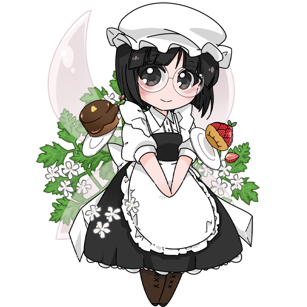 東方モブ妖精×植物アクリルキーホルダー