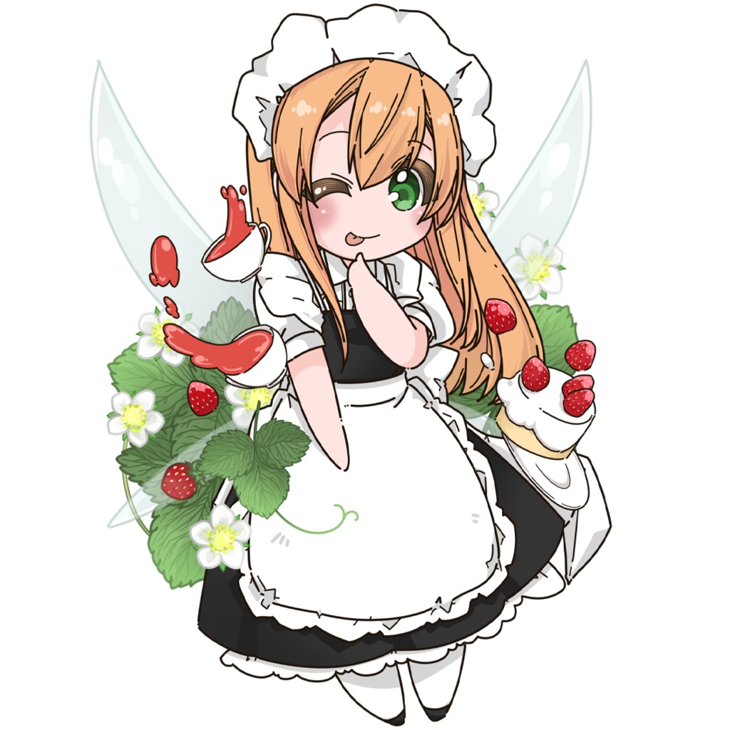 東方モブ妖精×植物アクリルキーホルダー