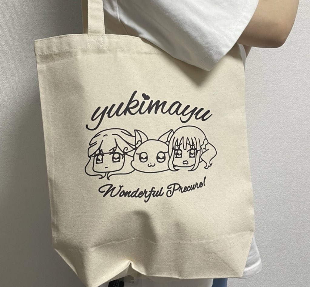 ユキまゆトートバッグ