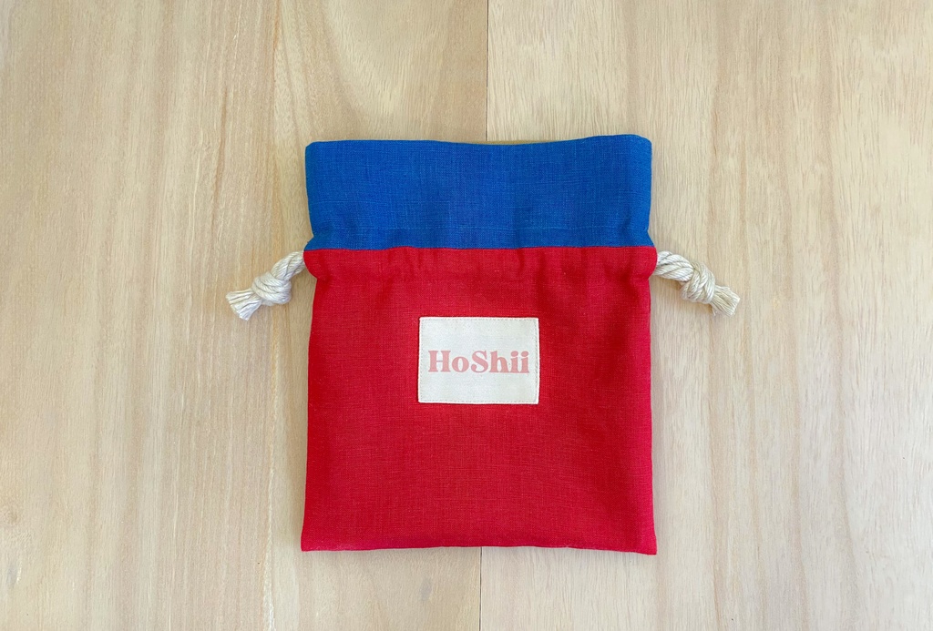 dcstセリフタグ付き麻布巾着