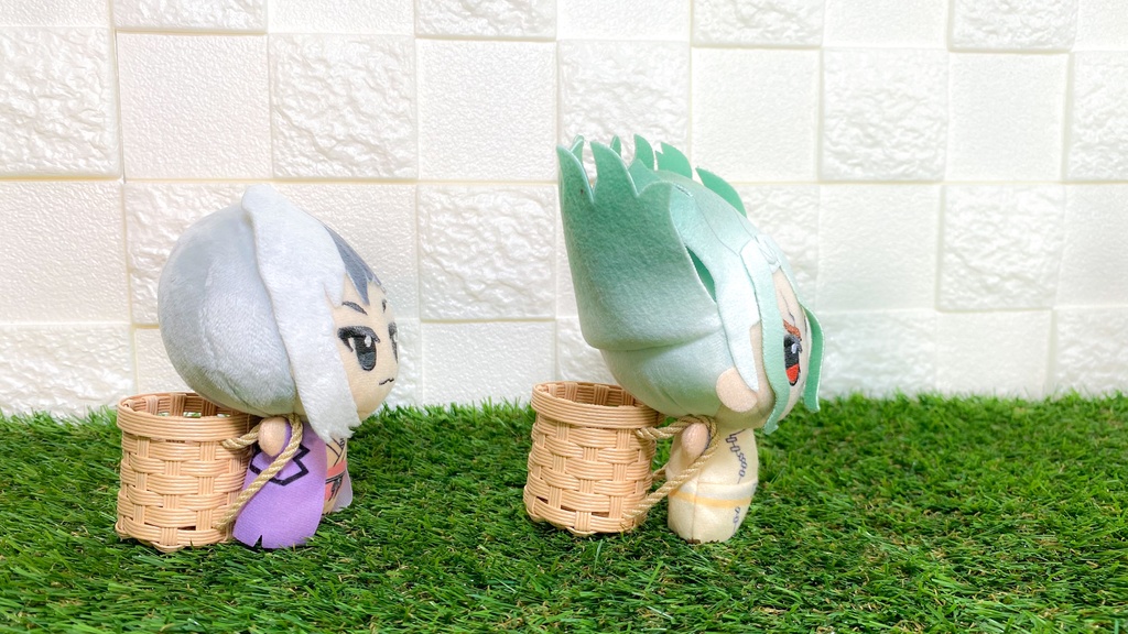 ぬいぐるみ用 ストーンワールド風 背負いかご