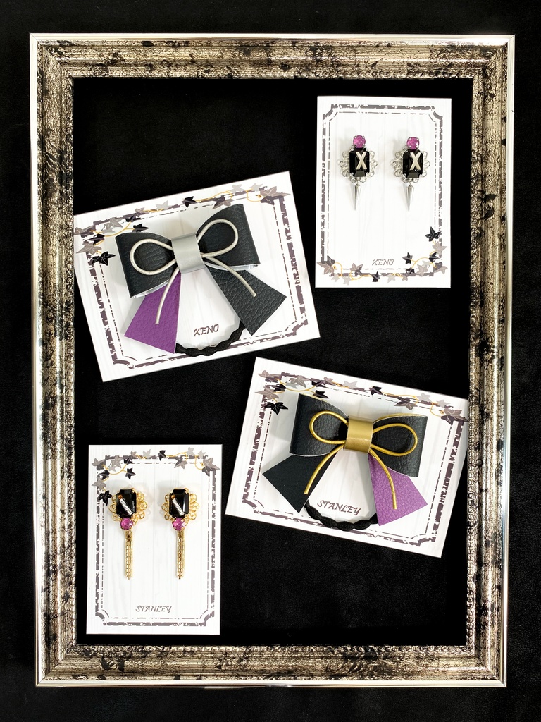 dcstキャラクターイメージ  レザーリボンヘアゴム第二弾