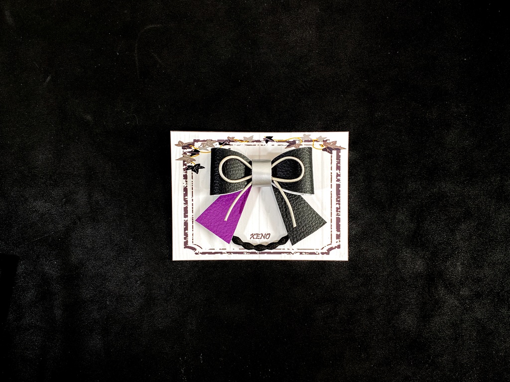 dcstキャラクターイメージ  レザーリボンヘアゴム第二弾