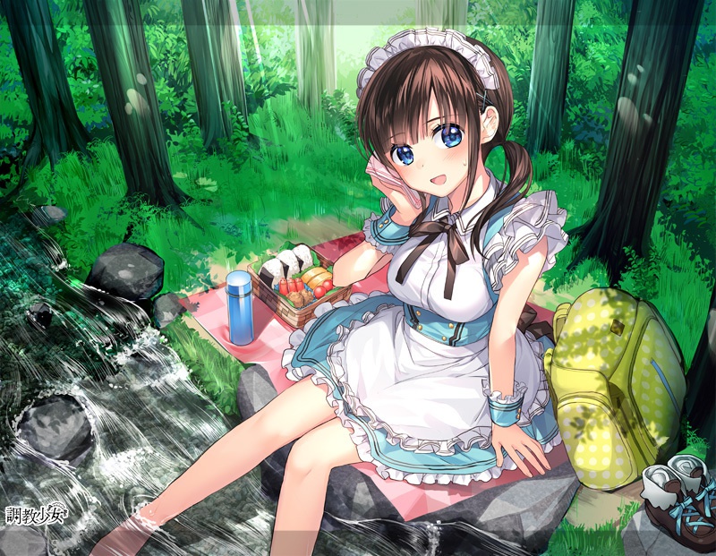 【受注生産予約】ピュアなメイドに癒されませんか？（B2タペストリー）