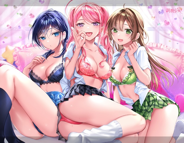 今ドキJK2☆パパ活JKvs耳フェロモン(B2タペストリー)