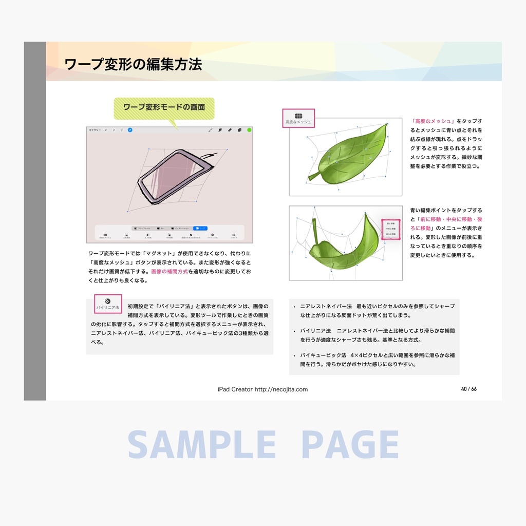 Procreate(プロクリエイト)日本語マニュアル 使い方解説本(バージョン5.0対応版)