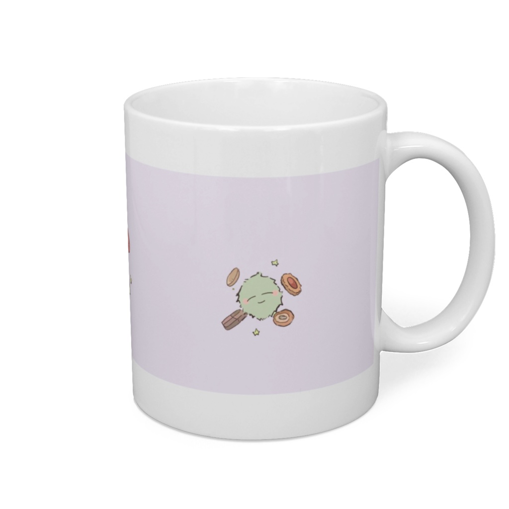 ばけふれマグカップ パープル