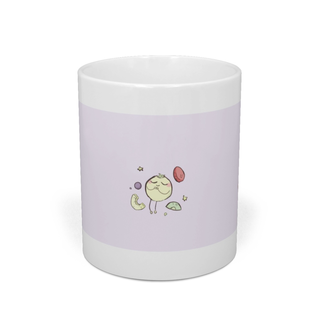 ばけふれマグカップ パープル