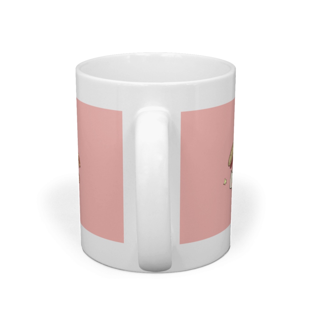 ばけふれマグカップ ピンク