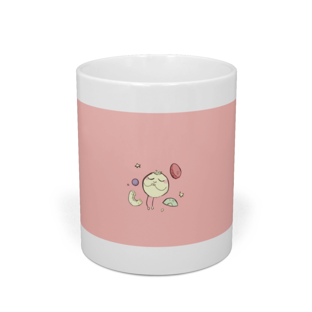 ばけふれマグカップ ピンク