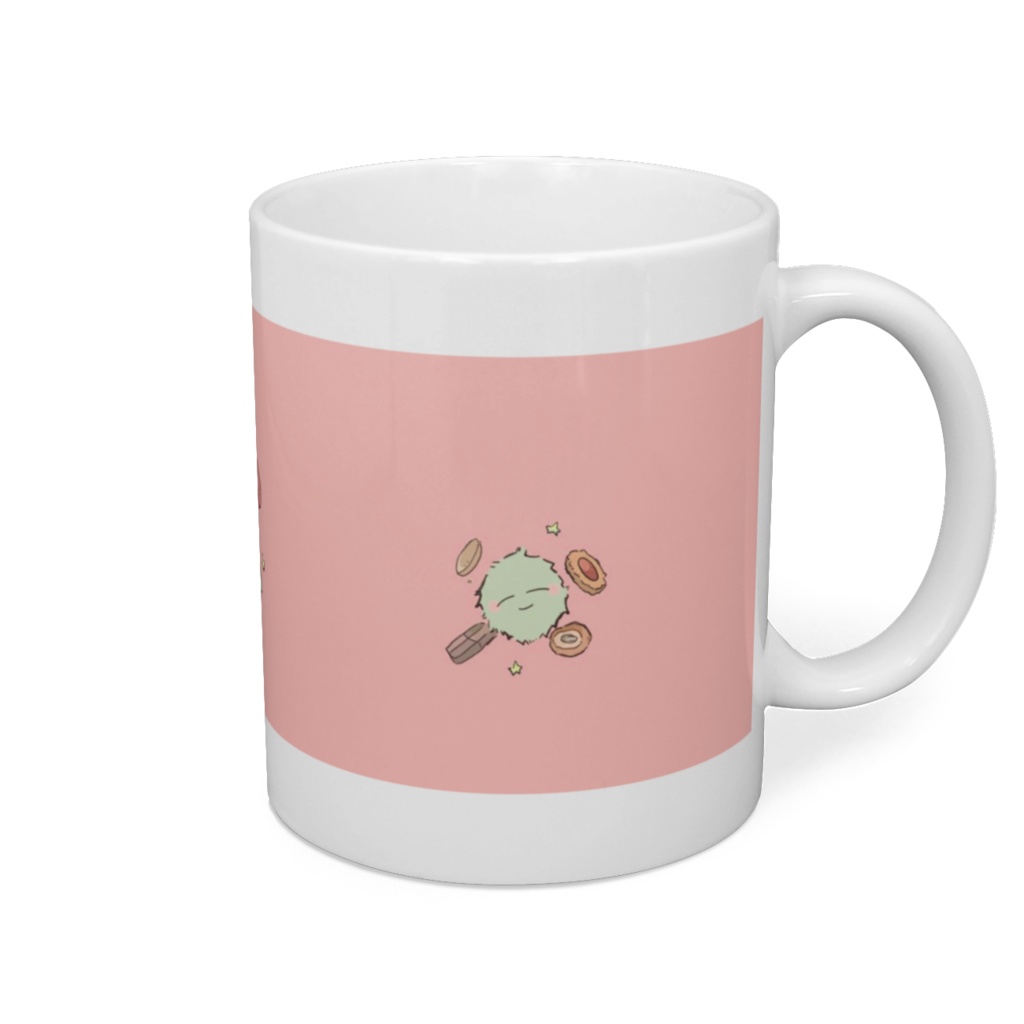 ばけふれマグカップ ピンク