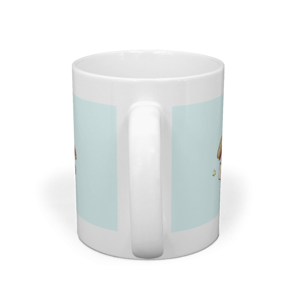 ばけふれマグカップ ライトブルー
