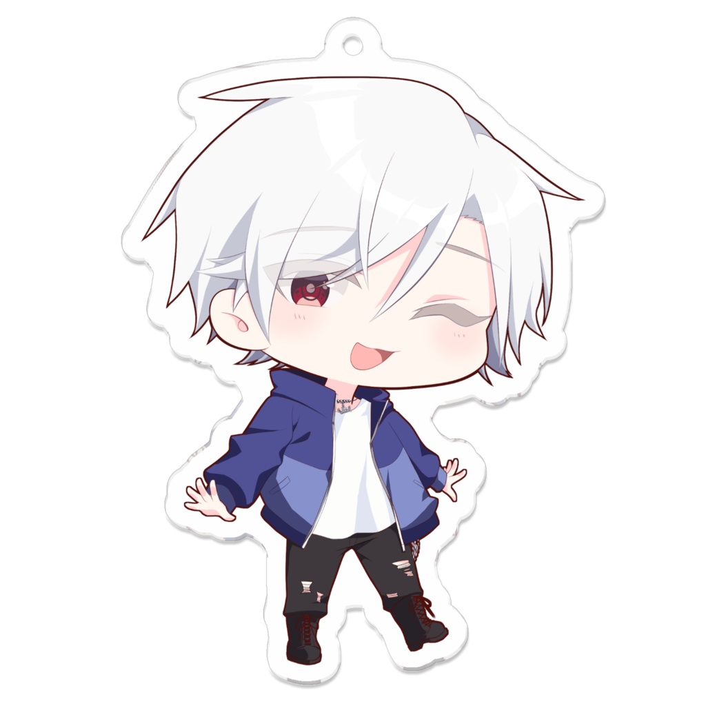 【非公式】七瀬タクアクリルキーホルダー（パーカー）