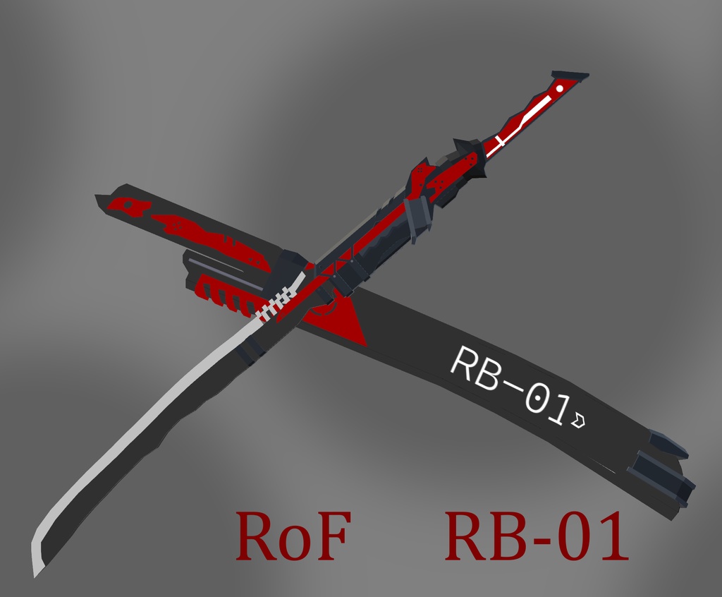 【オリジナル3Dモデル】RoF RB-01ver1.0