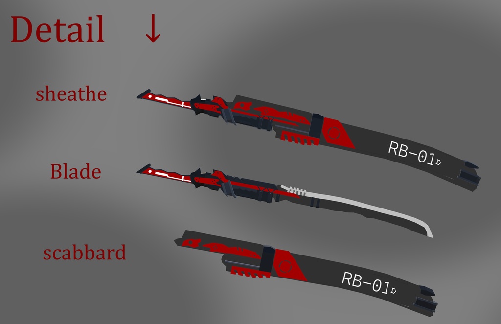 【オリジナル3Dモデル】RoF RB-01ver1.0