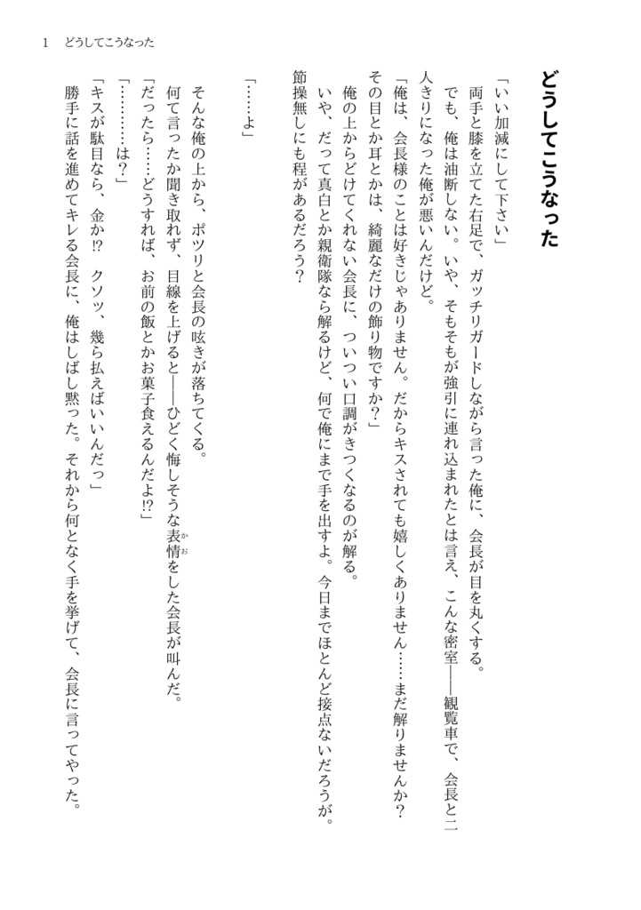 灰かぶり君 =後篇=